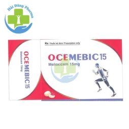 Ocemebic 15 - Hộp 1 túi x 5 vỉ x 10 viên